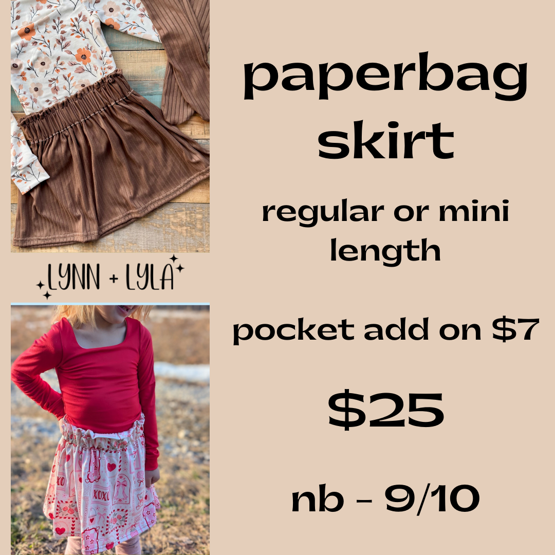 Paperbag Skirt
