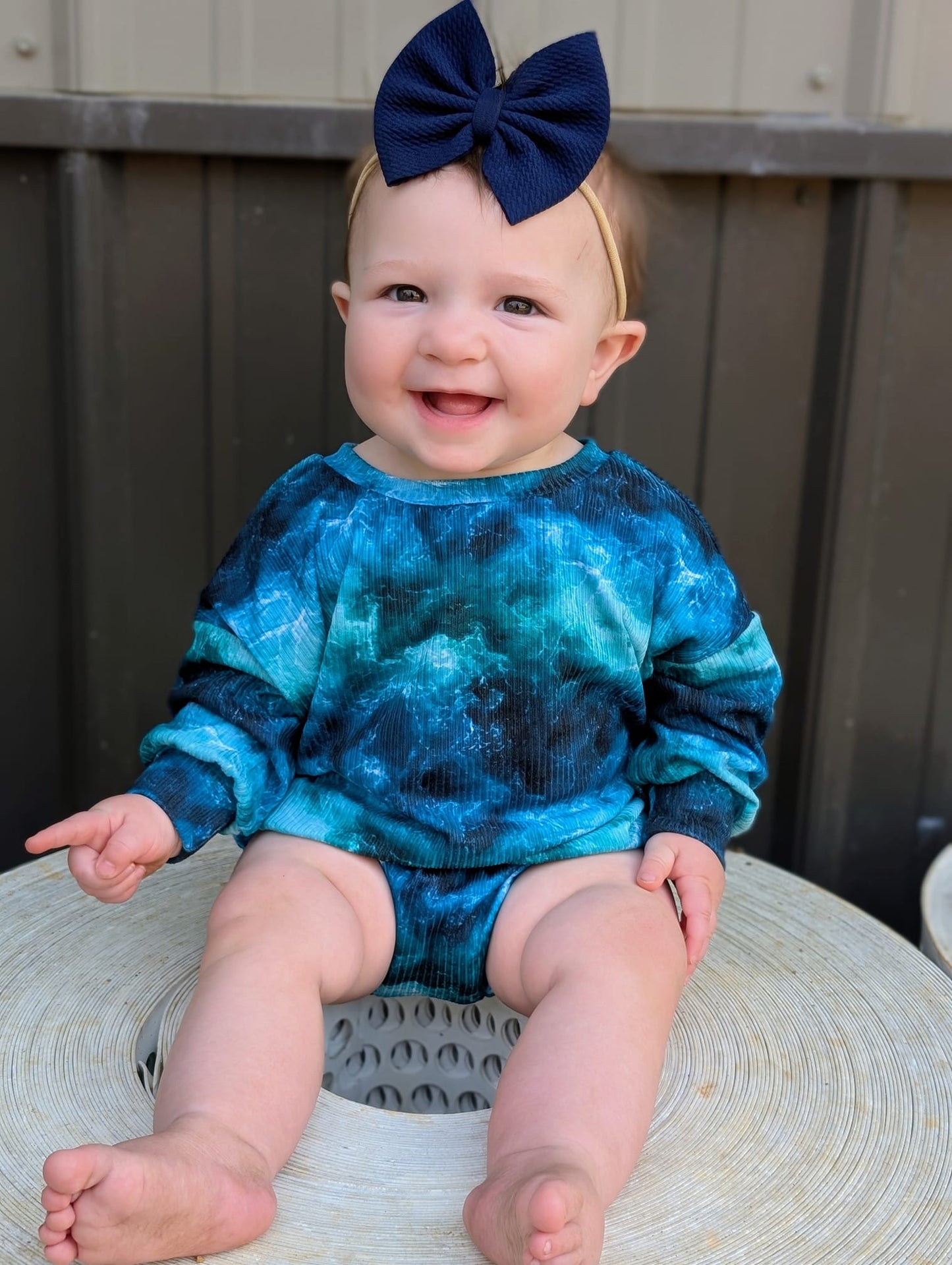 Long Sleeve Slouchy Romper