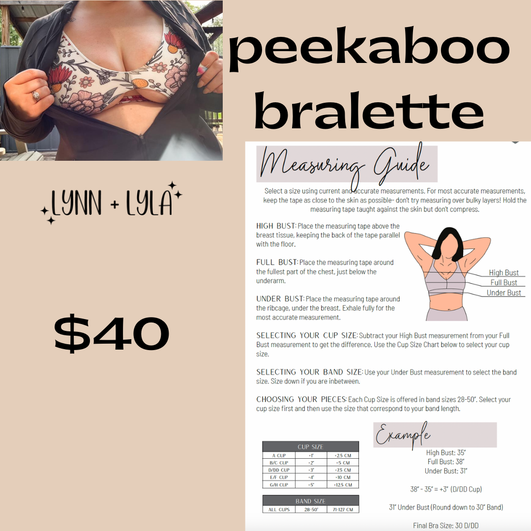Peekaboo Bralette