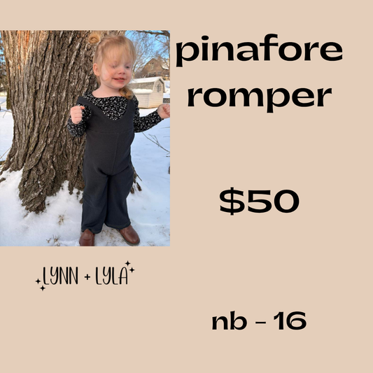 Pinafore Romper
