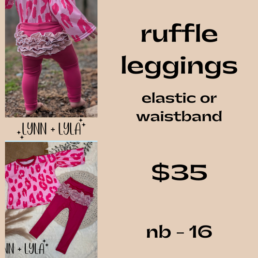 Ruffle Leggings