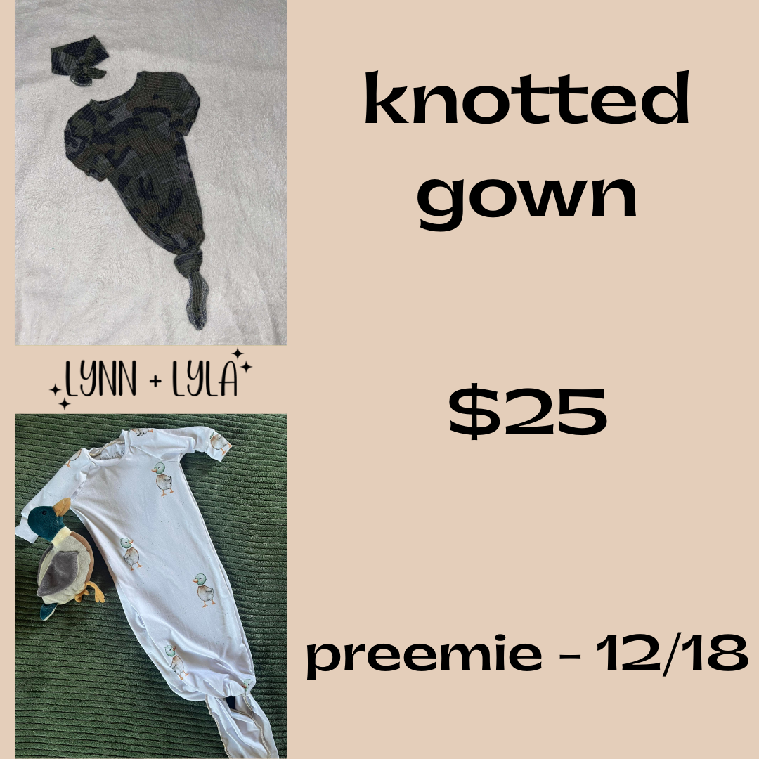 Knotted Gown