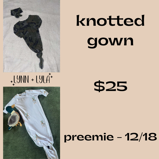 Knotted Gown