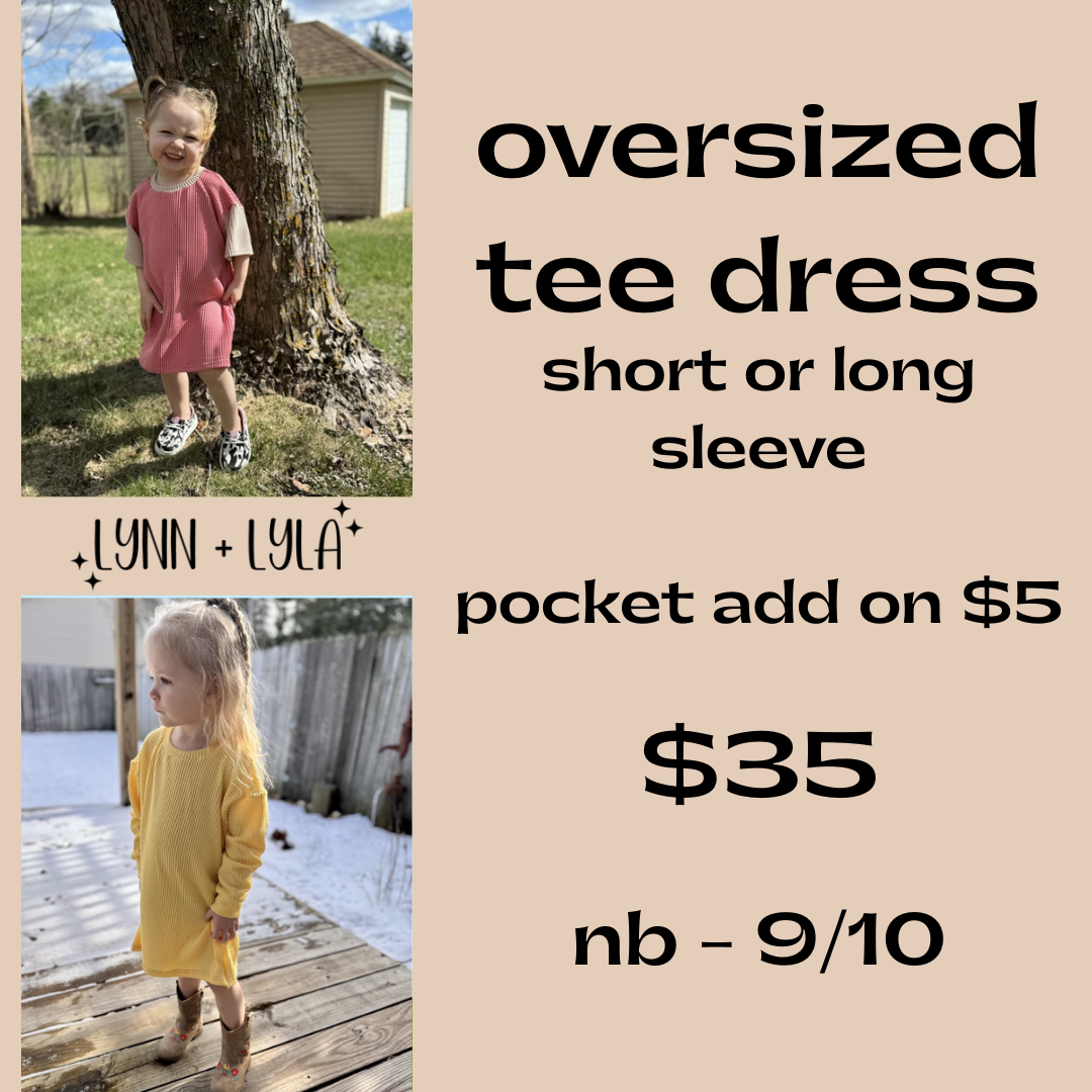 Oversized Tee Dress