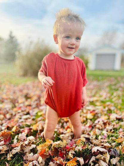 Short Sleeve Slouchy Romper