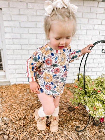 Long Sleeve Slouchy Romper