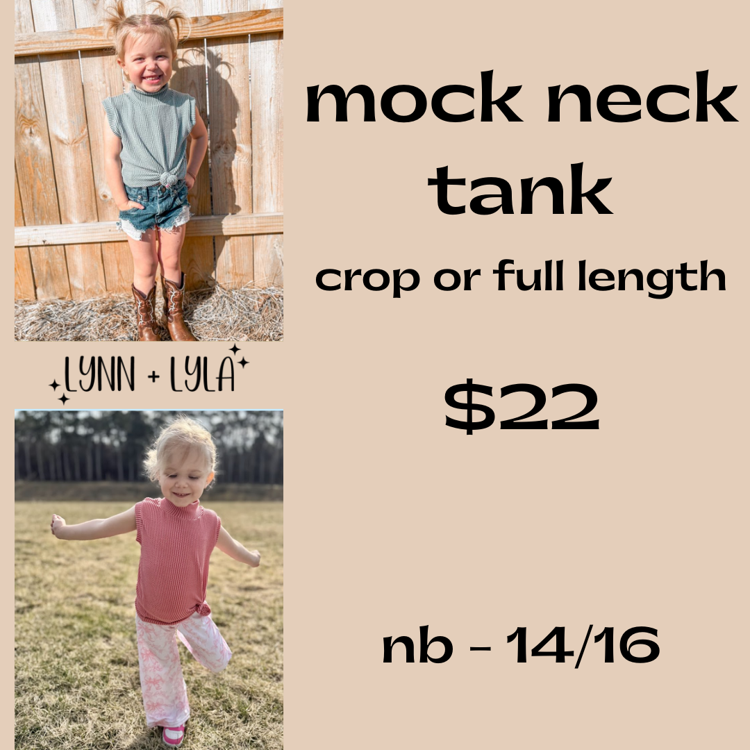 Mock Neck Tank