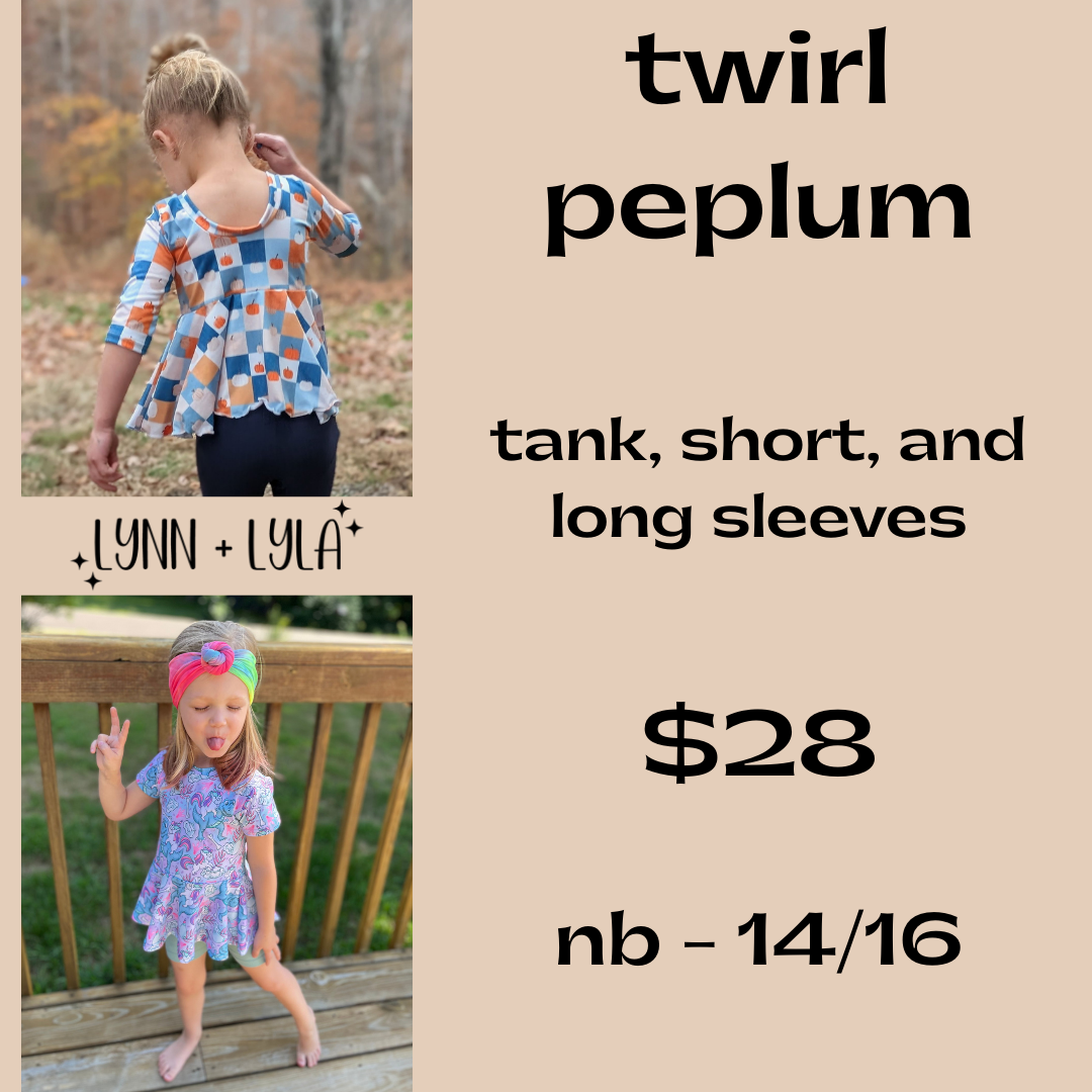 Twirl Peplum