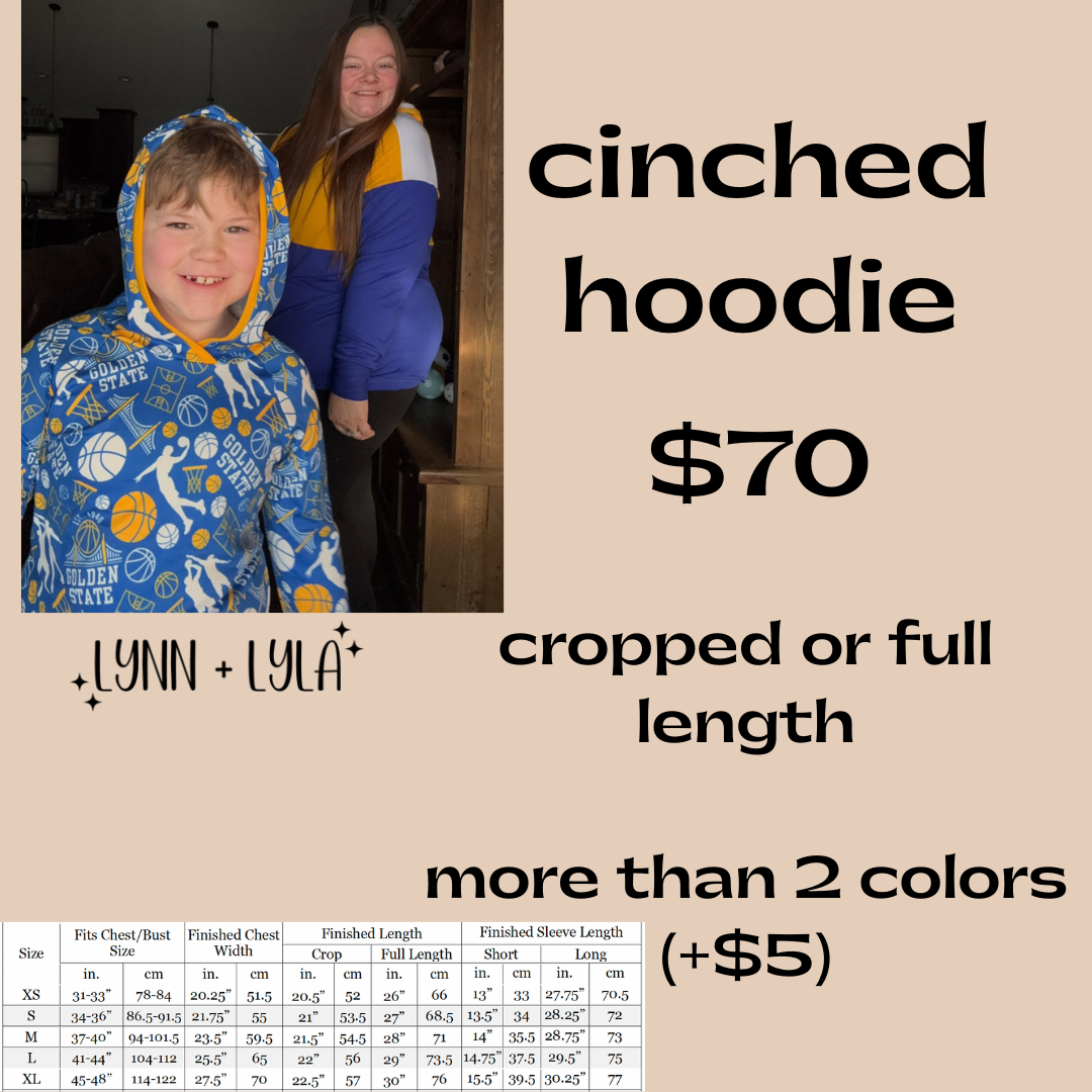 Women's Cinched Hoodie