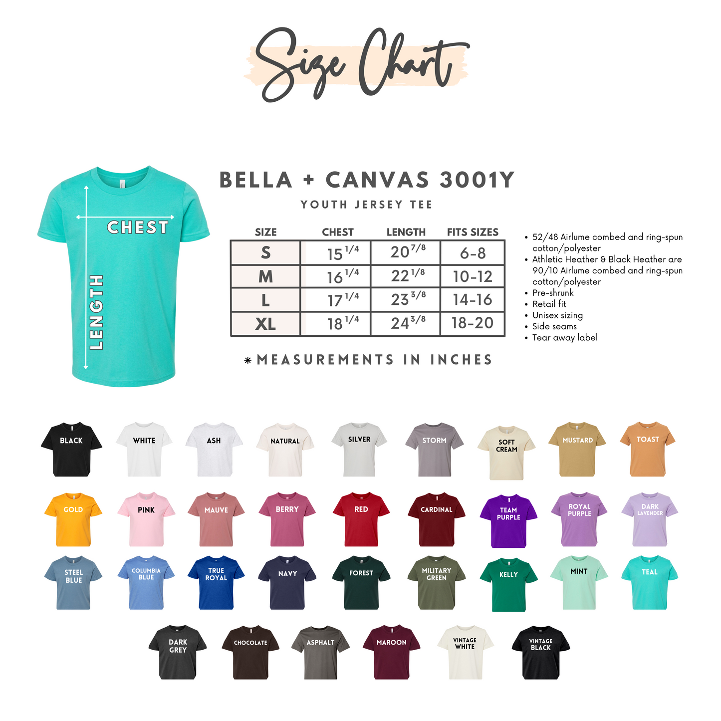 Tee Shirt (Bella + Canvas)