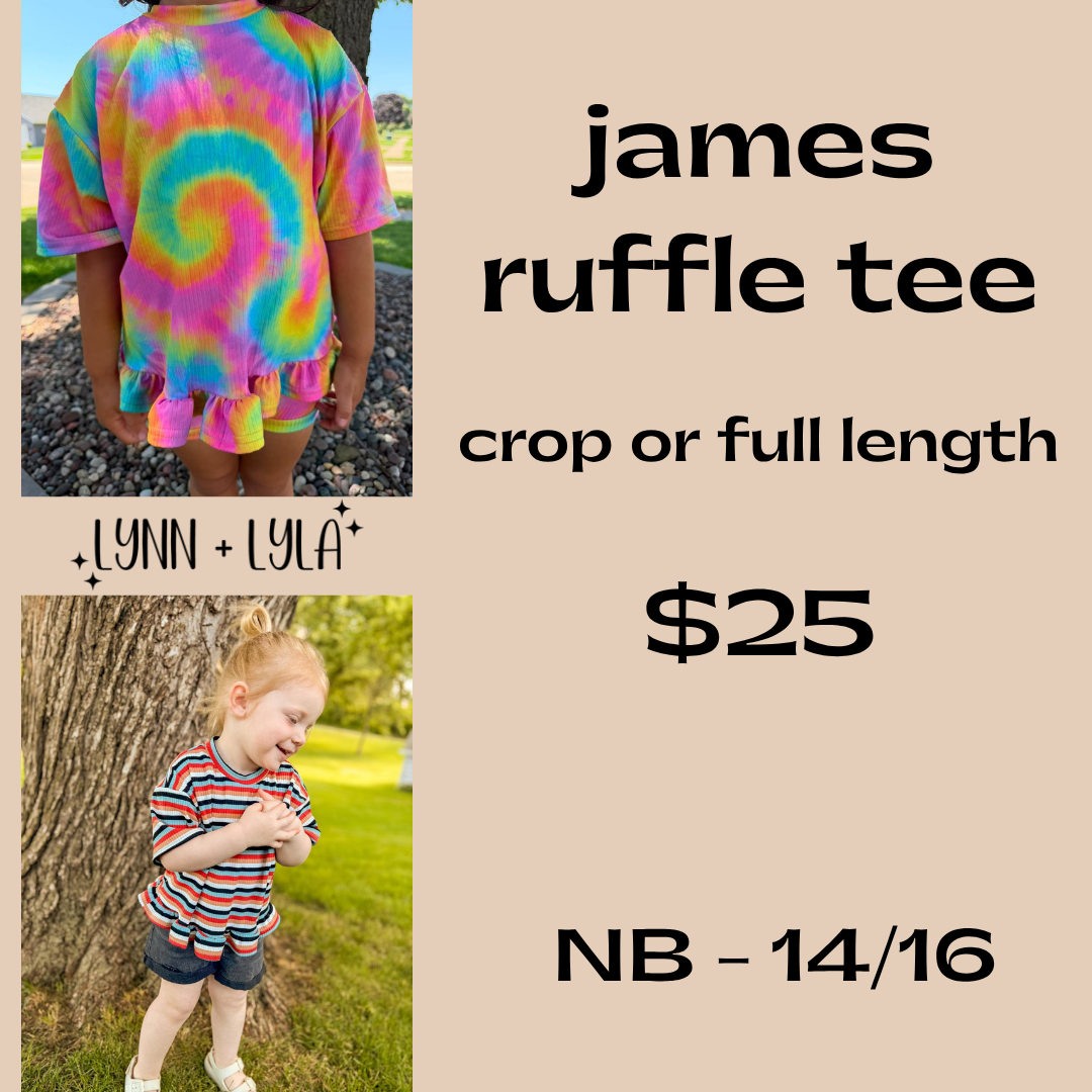 James Ruffle Tee