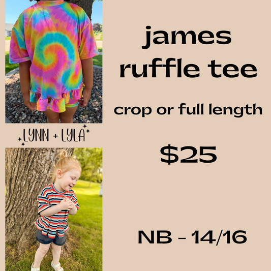 James Ruffle Tee